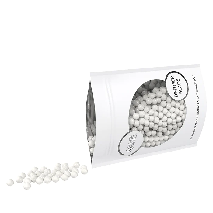 White Rhino Diffuser Beads