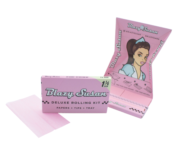 Blazy Susan Papers 1 1/4 Deluxe (Rosa)