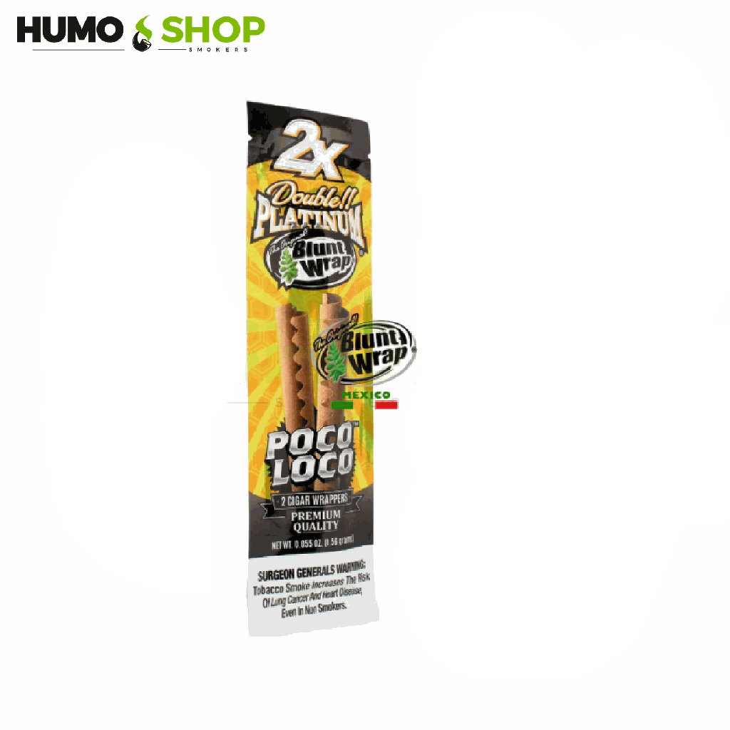 Blunt Wrap Platinum X2 Poco Loco