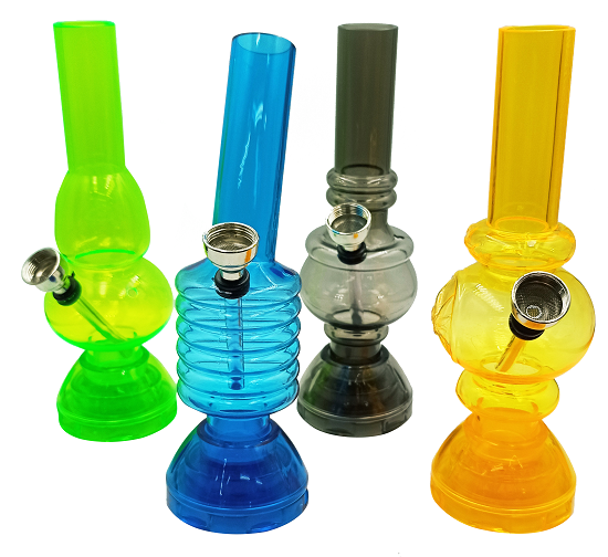 AYSA Bong Acrilico Mini c/Grinder