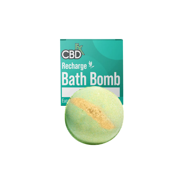 CBDfx Bath Bomb Eucalyptus/Recharge (200mg)