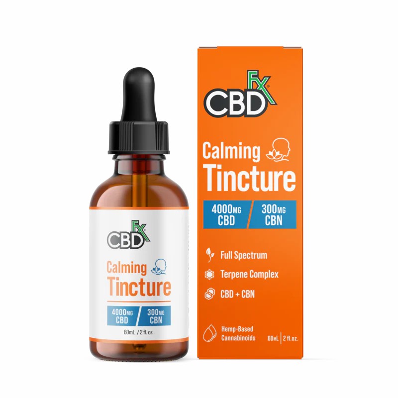 CBDfx Calming Tincture 60ml 4000mg