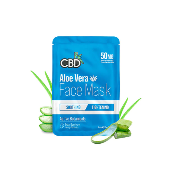 CBDfx Face Mask  Aloe Vera 50mg