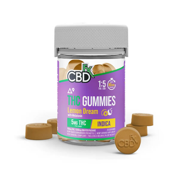 CBDfx Gummies Lemon Dream 5mg 20ct