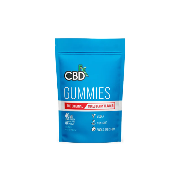 CBDfx Gummies Mixed Berries 8ct 200mg