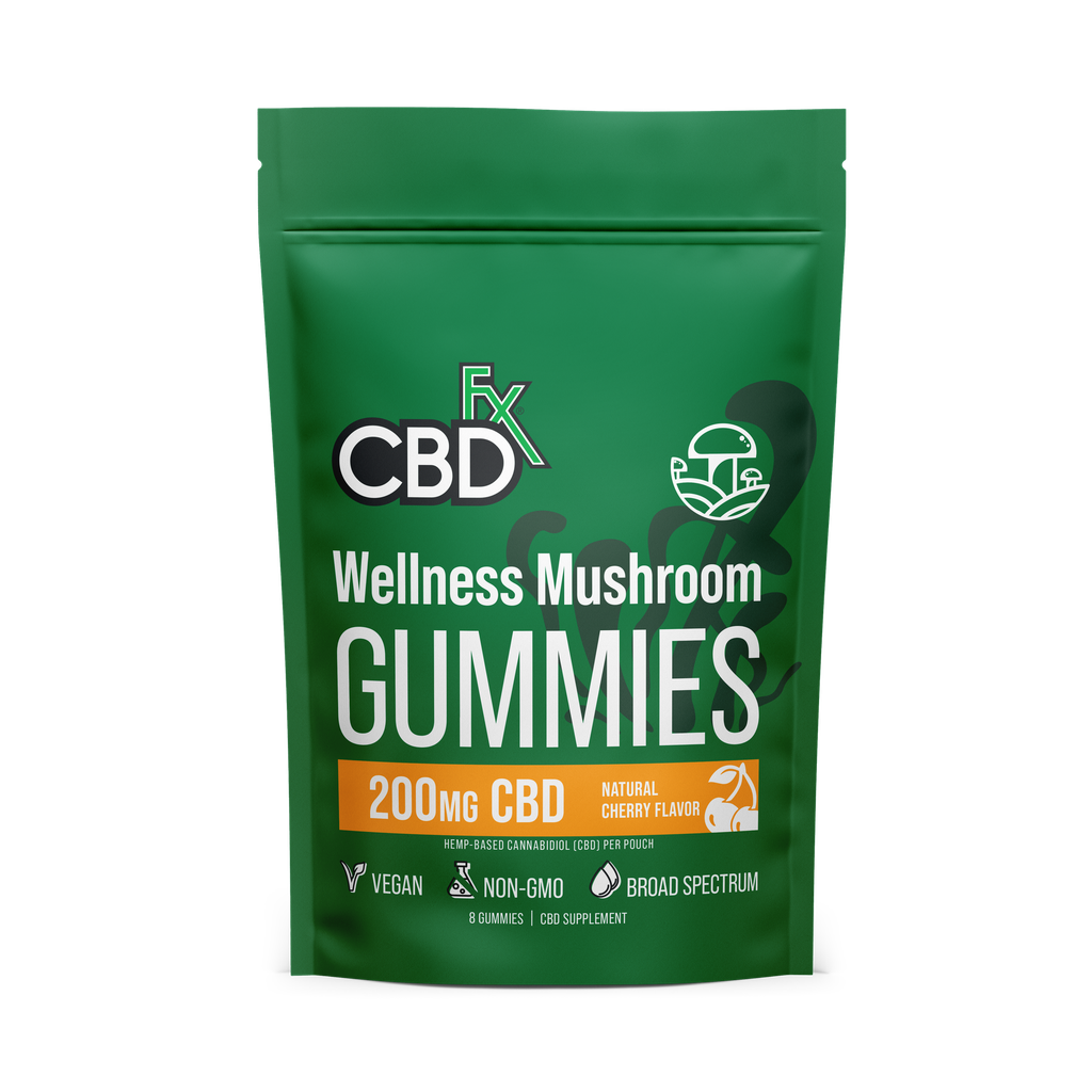 CBDfx Gummies Mushroom 8ct 200mg