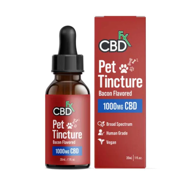 CBDfx Pet Tincture Bacon 30ml 1000mg