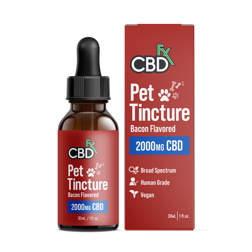 CBDfx Pet Tincture Bacon 30ml 2000mg