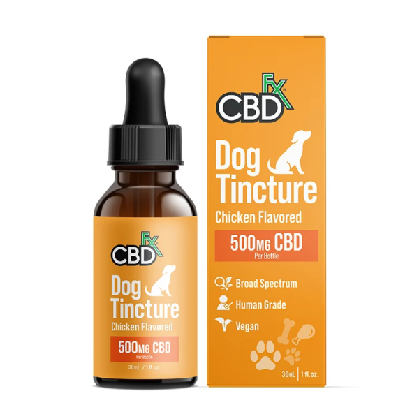 CBDfx Pet Tincture Chicken 30ml 500mg