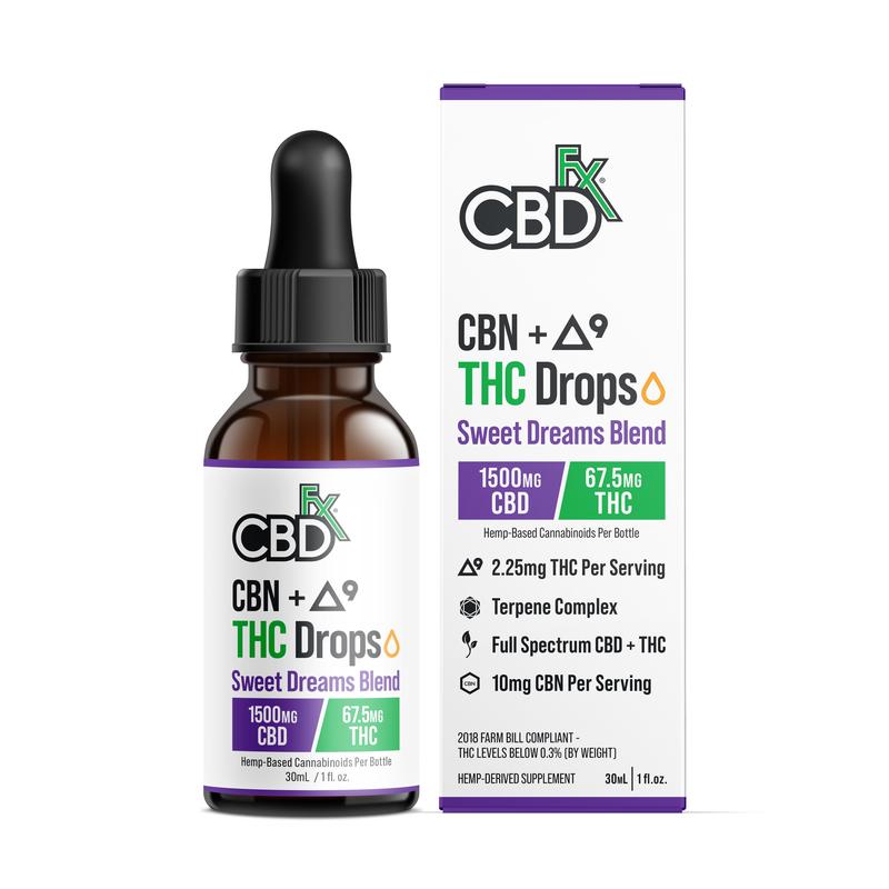 CBDfx Sweet Dreams Tincture 30ml 1500mg