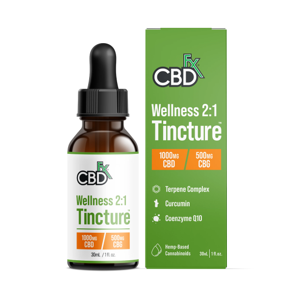 CBDfx Wellness Tincture 30ml 1000mg