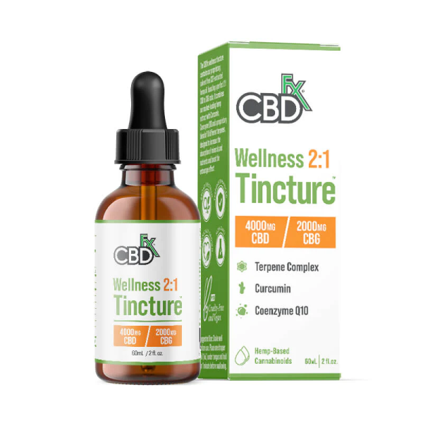 CBDfx Wellness Tincture 60ml 4000mg