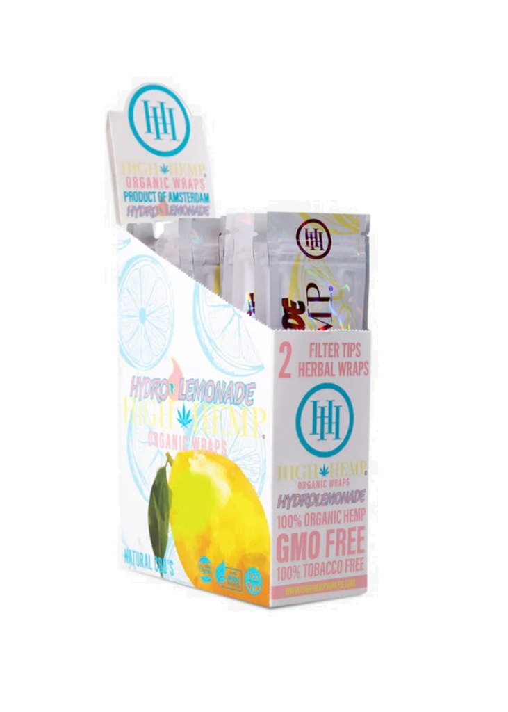 High Hemp Wraps Caja Hydro Lemonade*