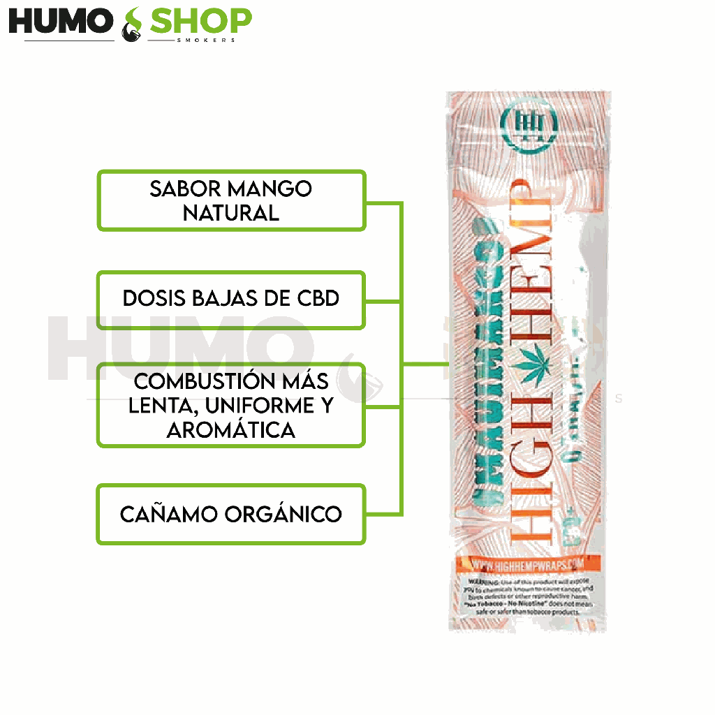 High Hemp Wraps Maui Mango