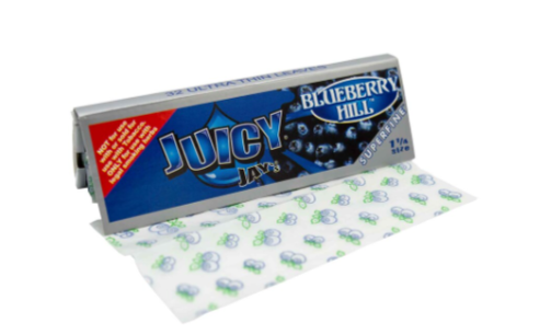 Juicy Jay's Fine Papers Blueberry 1 1/4