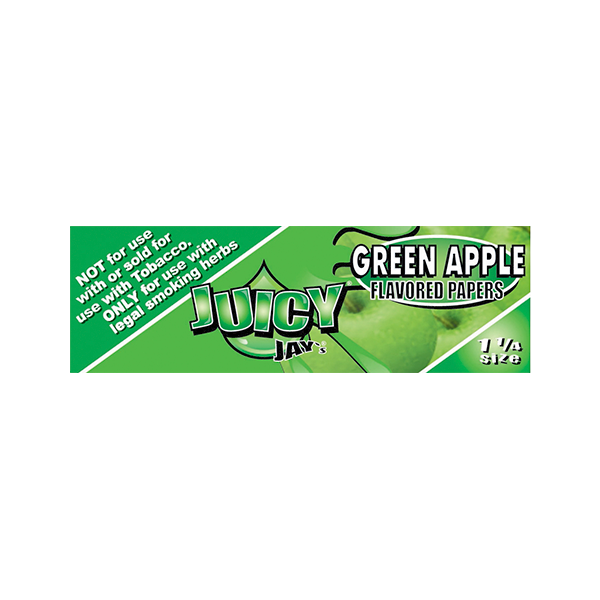 Juicy Jay's Papers Green Apple 1 1/4