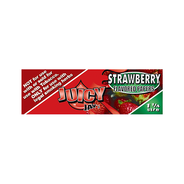 Juicy Jay's Papers Strawberry 1 1/4