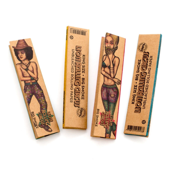 Lion Rolling Circus Papers Unbleached KS