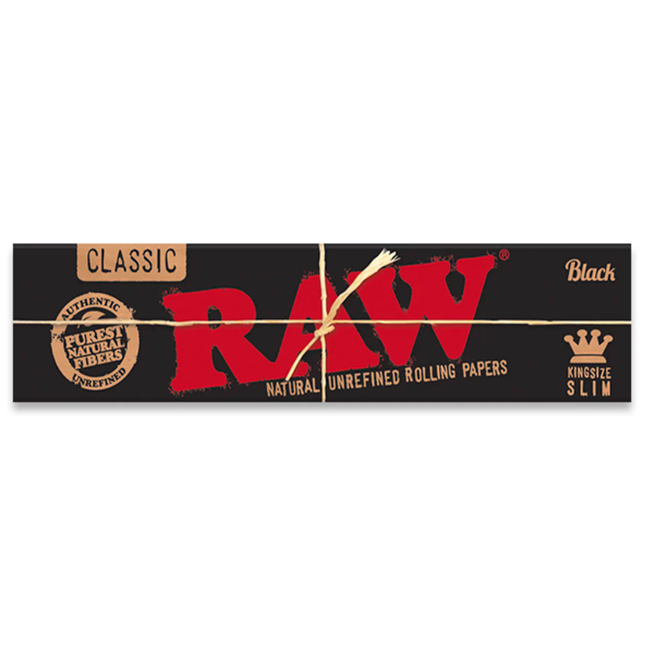 RAW Papers Black KS