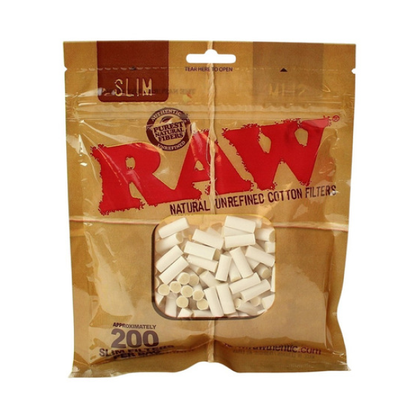 RAW Filtro Algodón Slim (200ct)