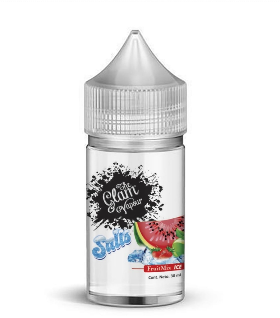 The Glam Vapor Salt Fruit Mix ICE 30ml 25mg (SN)