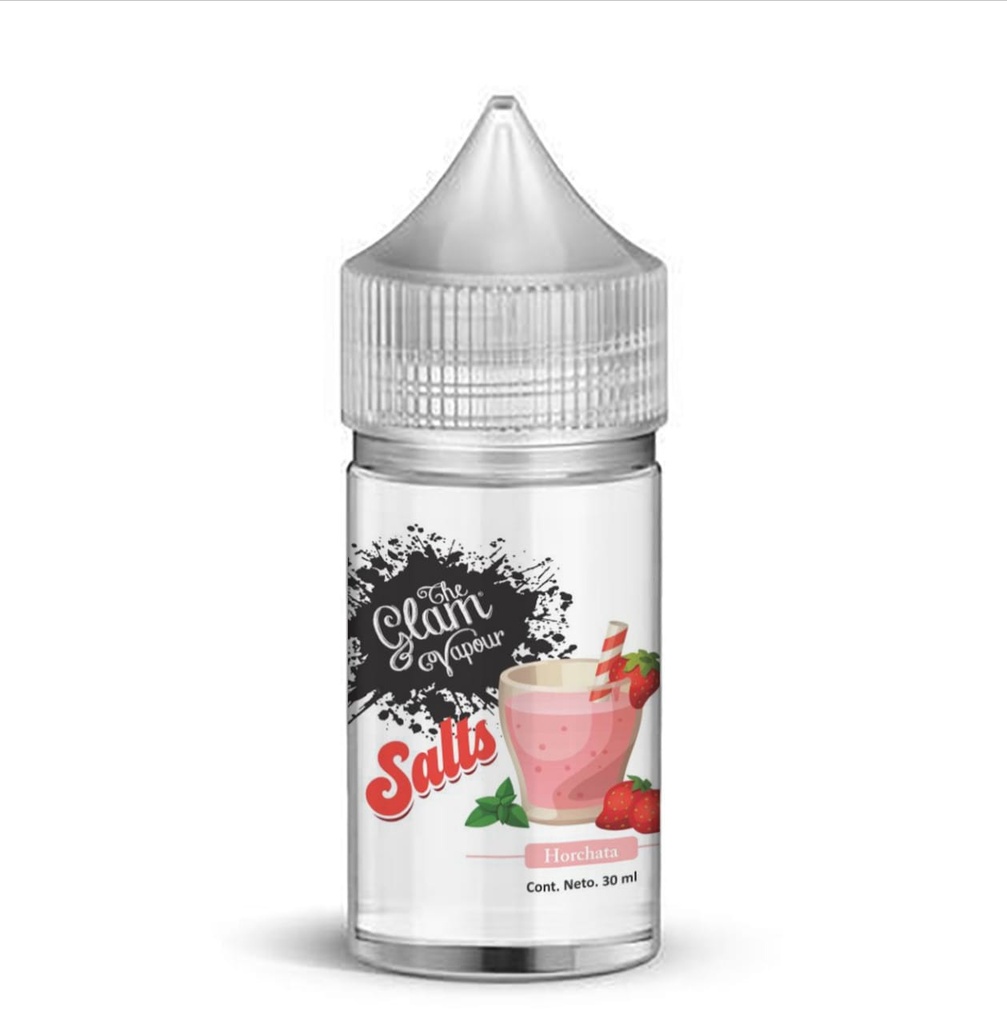 The Glam Vapor Salt Horchata 30ml 25mg (SN)