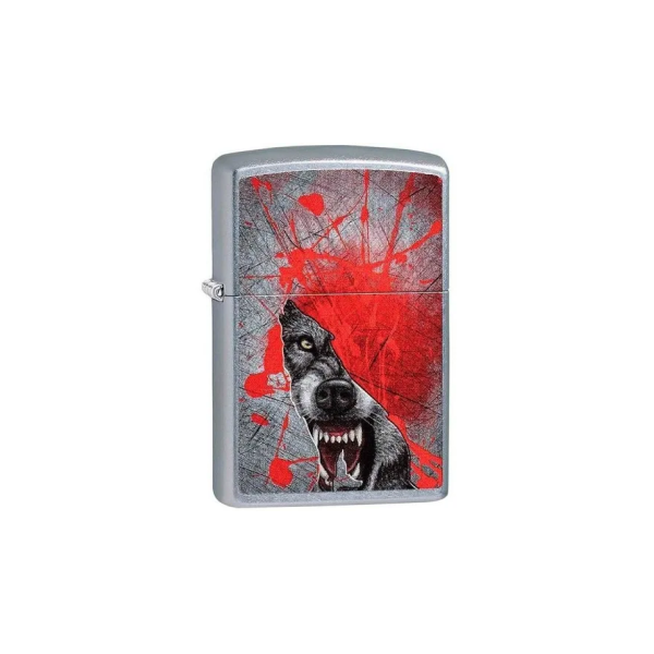 Zippo Encendedor Lobo Sangriento