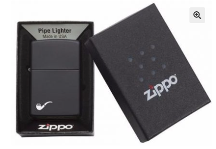 Zippo Encendedor Slim Negro Mate c/Logo y Borde Rojo