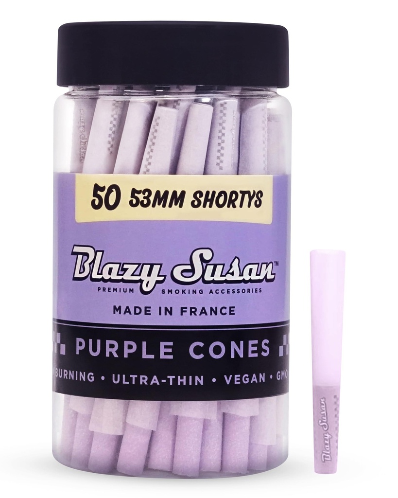 Blazy Susan Cones Shorty 50ct (Morado)