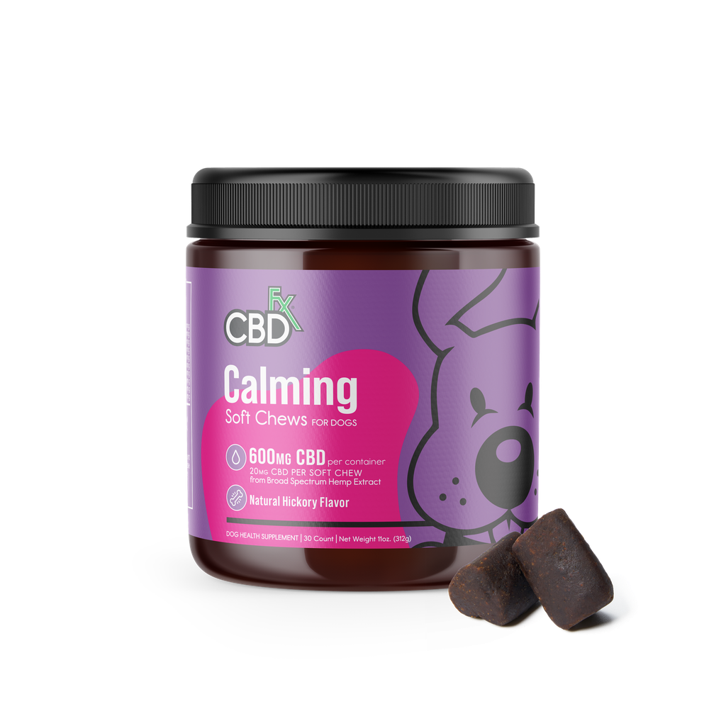 CBDfx Pet Treats Calming Soft Chews 600mg 30ct