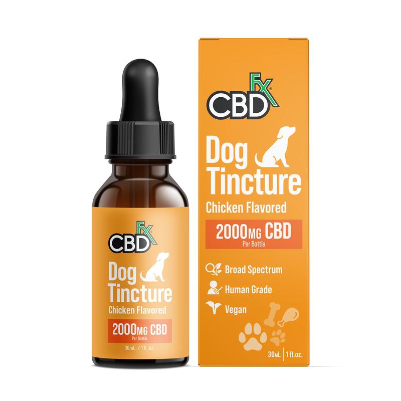 CBDfx Pet Tincture Chicken 30ml 2000mg