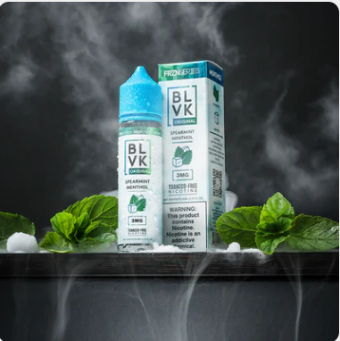 BLVK FRZNMINT Spearmint Menthol 60ml 0mg (BL)