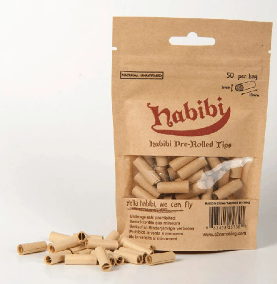 Habibi Pre-Rolled Tips 7x18mm (50ct)