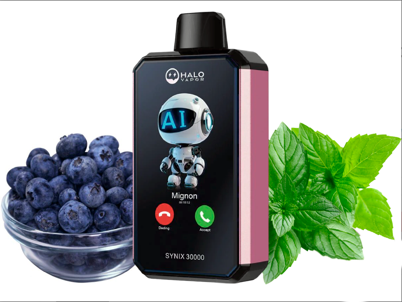 Halo Vapor Synix Blueberry Mint 30000 (5%)