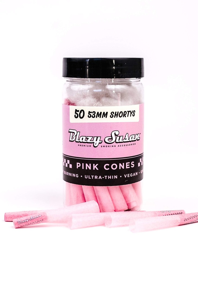 Blazy Susan Cones Shorty 50ct (Rosa)