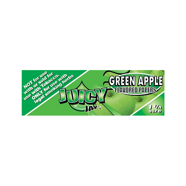 Juicy Jay's Green Apple 1 1/4