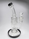 Hitters Bong Recycler B&W*