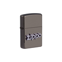 Zippo Encendedor Black Ice c/Logo