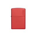 Zippo Encendedor Logo Rojo Mate