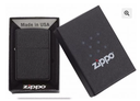 Zippo Encendedor Negro Agrietado