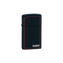 Zippo Encendedor Slim Negro Mate c/Borde